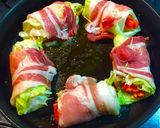 No2373肉巻きニンジンレタス作り方4写真