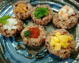 ひな祭り♥️黒米くぼみに詰めるだけ作り方11写真