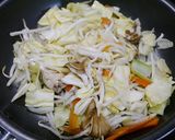 簡単！出汁ソース焼きそば作り方2写真