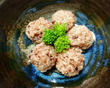 ひな祭り♥️黒米(古代米)のとろろ飯作り方5写真