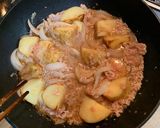新じゃがと新玉ねぎのそぼろあんかけ煮作り方5写真