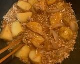 新じゃがと新玉ねぎのそぼろあんかけ煮作り方7写真