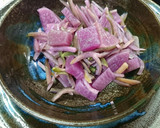 ひな祭り♥️簡単 むらさき大根の浅漬け作り方4写真