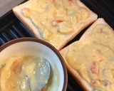 1人分余ったシチューで家族皆の朝ごパン☆作り方1写真