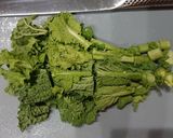 お弁当作りおき：菜の花の梅みりん作り方2写真