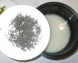 塩昆布とフキ炊き込みご飯♪簡単薬膳作り方11写真