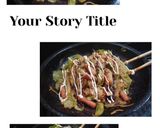 中濃ソースの焼きそば(簡単)作り方5写真