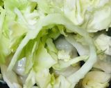 レトルト●キャベツ＆切り胡麻の蒸焼き餃子作り方2写真