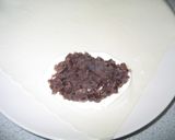 春巻の皮で巻いただけ☆小豆白玉パリパリ作り方2写真
