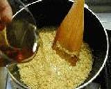イタリア風きのこの玄米リゾット（修正版）__Italian style Risotto/Brown Rice with mushrooms;Shimeji&Eringi(blanc du pays)作り方7写真