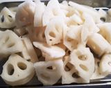 れんこんと豚肉の甘辛炒め作り方2写真