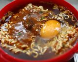 レンチンで簡単チーズカレーラーメン作り方5写真