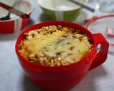レンチンで簡単チーズカレーラーメン作り方8写真