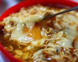 レンチンで簡単チーズカレーラーメン作り方9写真