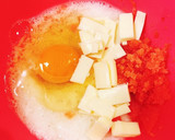 簡単おつまみ♡明太チーズとろろ焼き作り方1写真