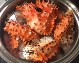 蟹 ☆ 最後は出汁まで食べつくす ☆☆作り方1写真