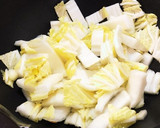 簡単☆厚揚げと挽き肉と白菜の甘辛炒め作り方3写真