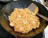 タイ風エビチャーハン作り方6写真