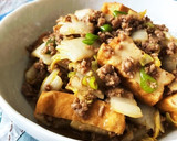 簡単☆厚揚げと挽き肉と白菜の甘辛炒め作り方6写真