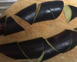 ナスと牛肉を炒めたやつ♫作り方1写真