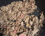 ナスと牛肉を炒めたやつ♫作り方5写真