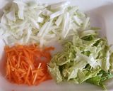 白菜と蒸し鶏の和風おかずサラダ作り方3写真