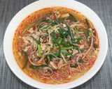 糖質☆乾燥こんにゃくパスタで台湾ラーメン作り方14写真