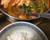 簡単韓国風豆腐キムチ鍋作り方5写真