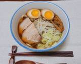 チャーシューの煮汁でラーメン作り方6写真