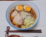 チャーシューの煮汁でラーメン作り方6写真