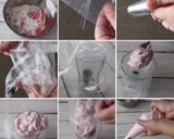 【春スイーツ】桜ホイップ抹茶シフォン♡作り方8写真