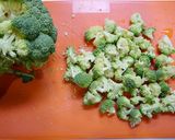 簡単！ブロッコリー丼☆卵不使用作り方1写真
