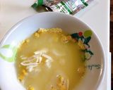 あったかコーンスープのチーズフォンデュ風作り方3写真