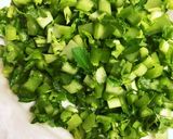 大根の葉炒め　ご飯のお供に作り方1写真
