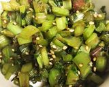 大根の葉炒め　ご飯のお供に作り方6写真