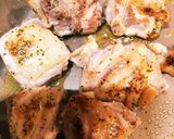 鶏肉トマトチーズ焼き作り方2写真
