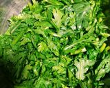 春菊としらすの胡麻サラダ作り方1写真
