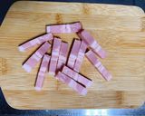 ほうれん草ベーコンのトマトクリームパスタ作り方1写真