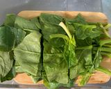 ほうれん草ベーコンのトマトクリームパスタ作り方2写真
