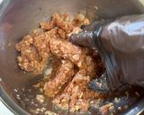 ふんわり&しっとり♫本格豚まん　海老入り作り方4写真