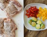 鶏もも肉のバレンシア風パエリア作り方2写真