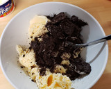 とっても簡単！クッキー＆クリーム アイス作り方7写真