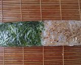 鯖と菜の花卵の変わり太巻き♪作り方3写真