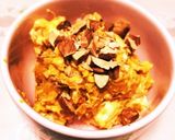 チーズとナッツINかぼちゃサラダ作り方5写真