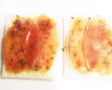 スモークサーモンと生ハムのサンドイッチ作り方6写真