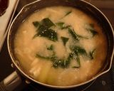 ワカメの粕汁作り方7写真