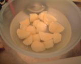 料理のための清酒を使って肉じゃが作り方1写真
