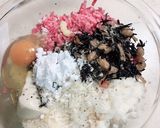 ☆豆腐ひじき和風ハンバーグ☆作り方3写真