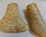 山芋焼き（キャベツもやし入り）作り方1写真