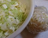 山芋焼き（キャベツもやし入り）作り方4写真